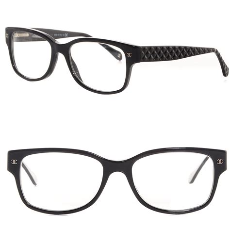 chanel eyeglasses black frames|authentic chanel eyeglass frames.